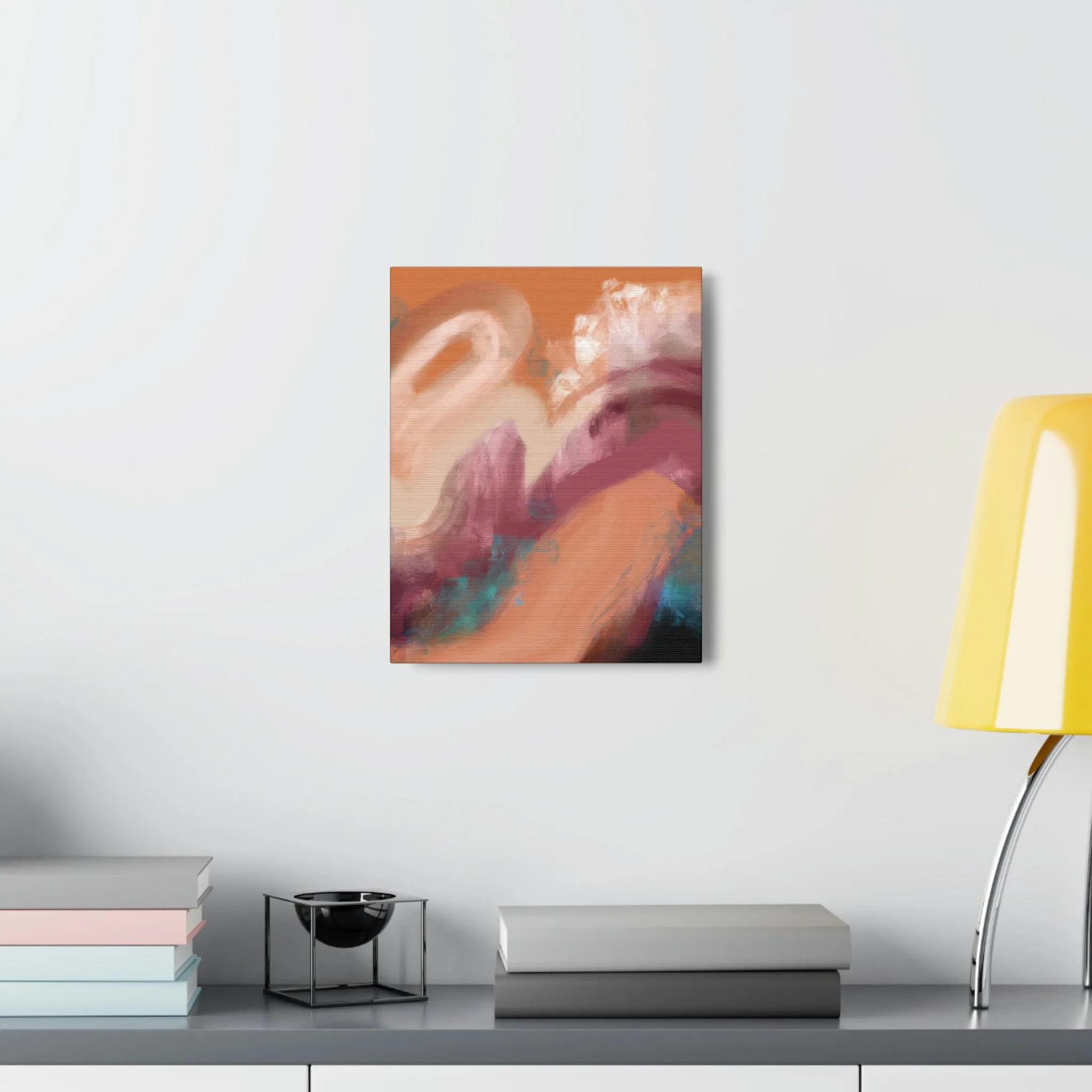 "Vibrant Glow" - Canvas