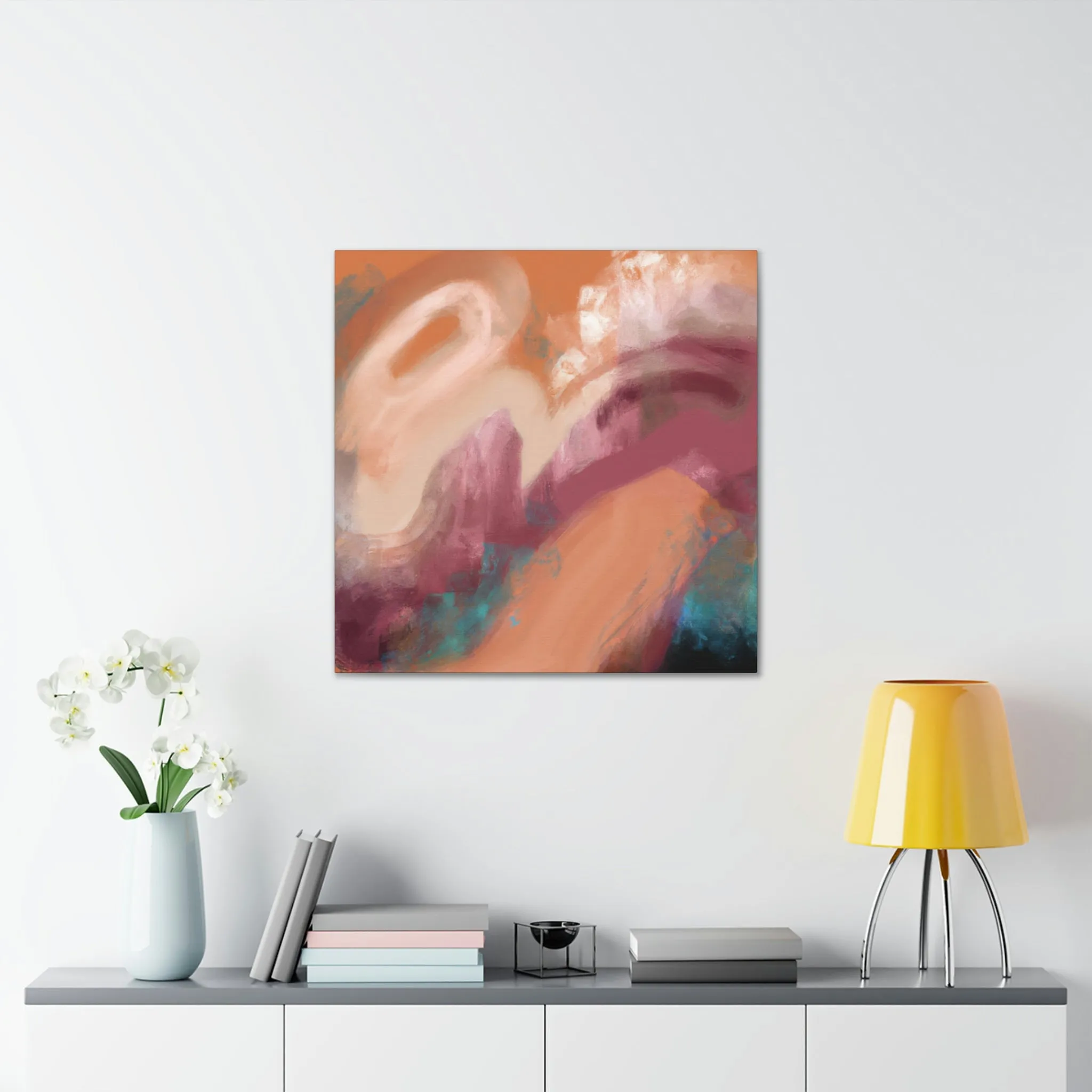 "Vibrant Glow" - Canvas