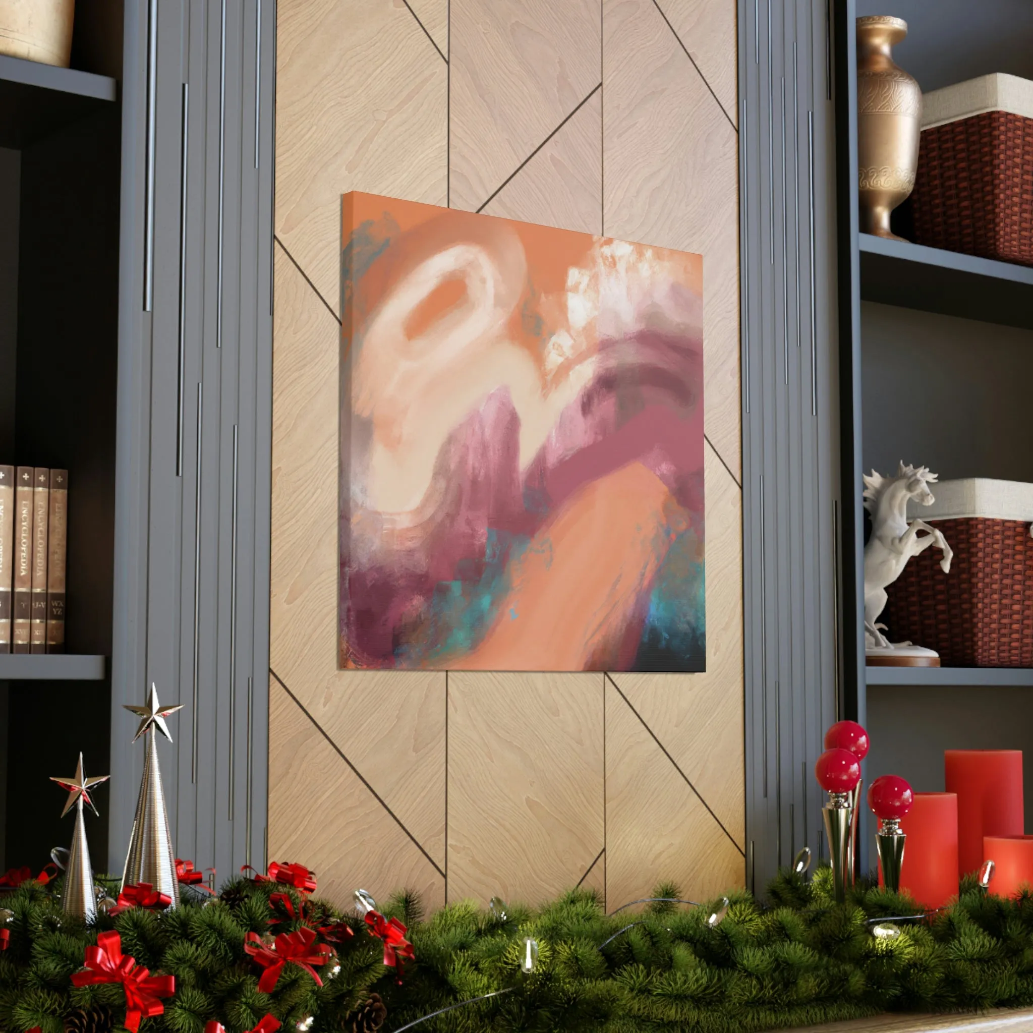 "Vibrant Glow" - Canvas