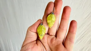 Serpentine Flower Earrings. Sterling Silver. 2250
