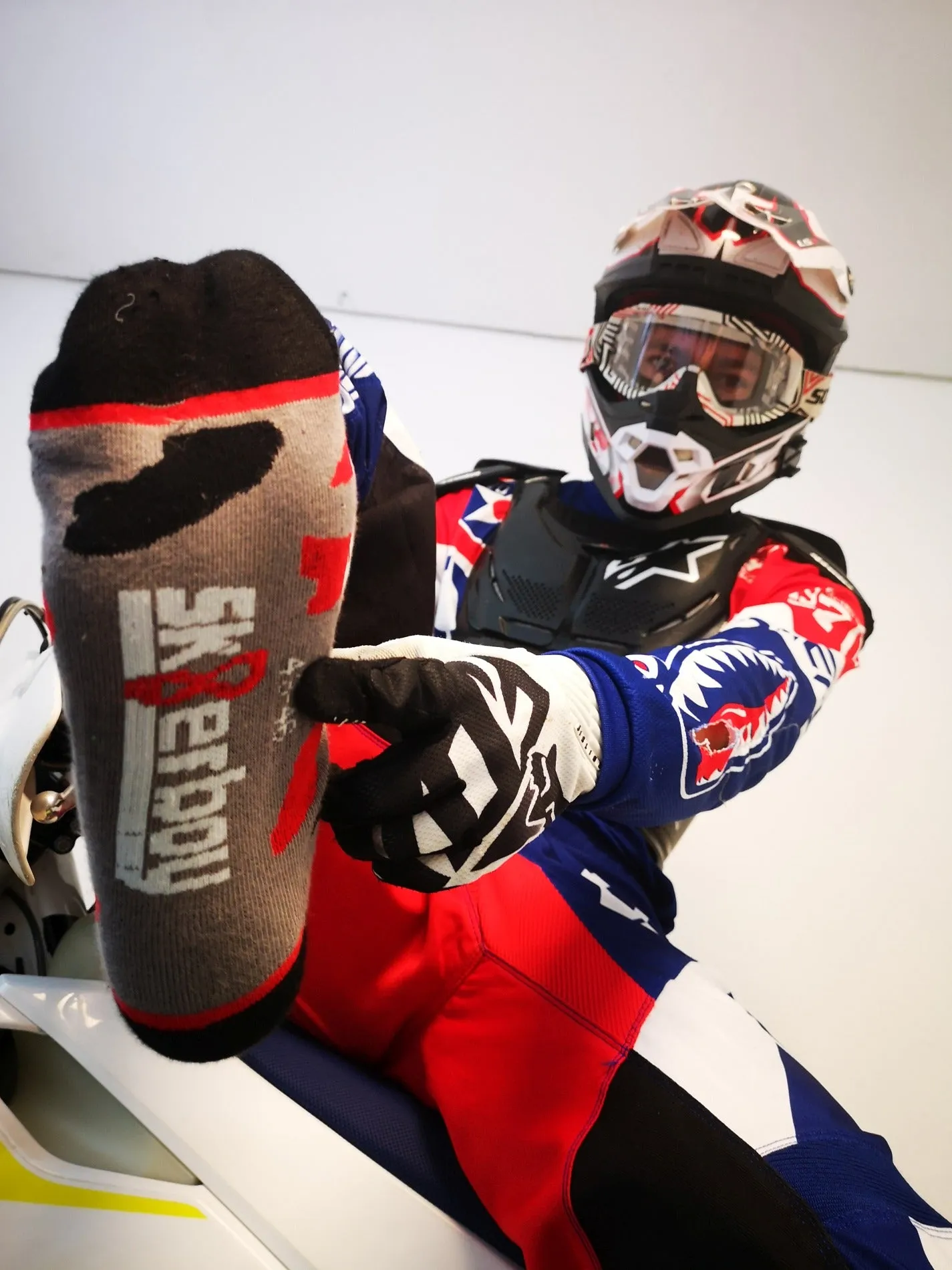 Sk8erboy® MX Socks rot