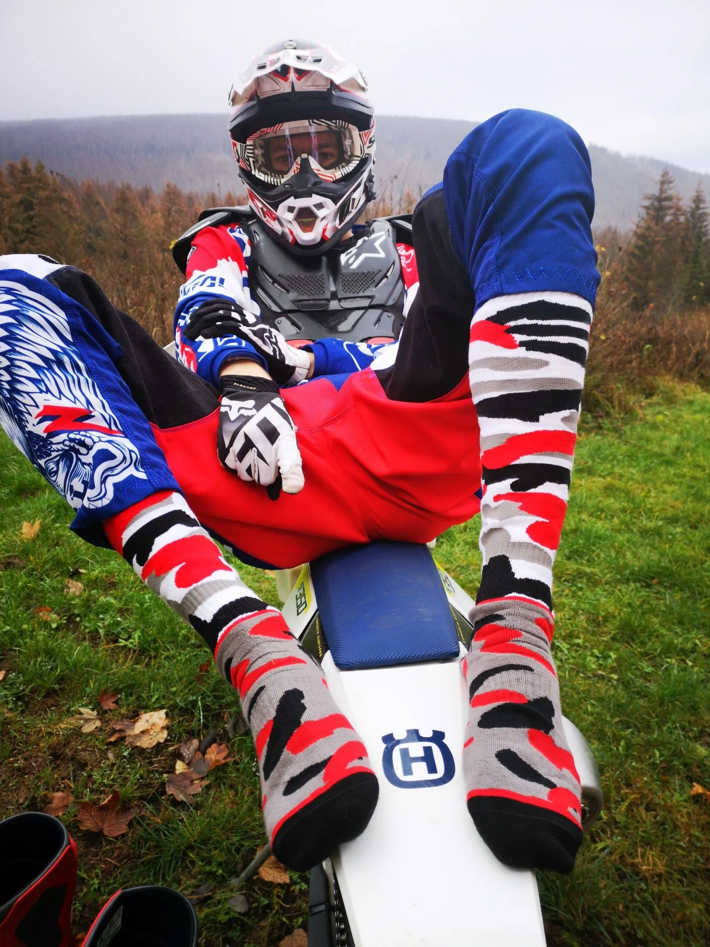Sk8erboy® MX Socks rot