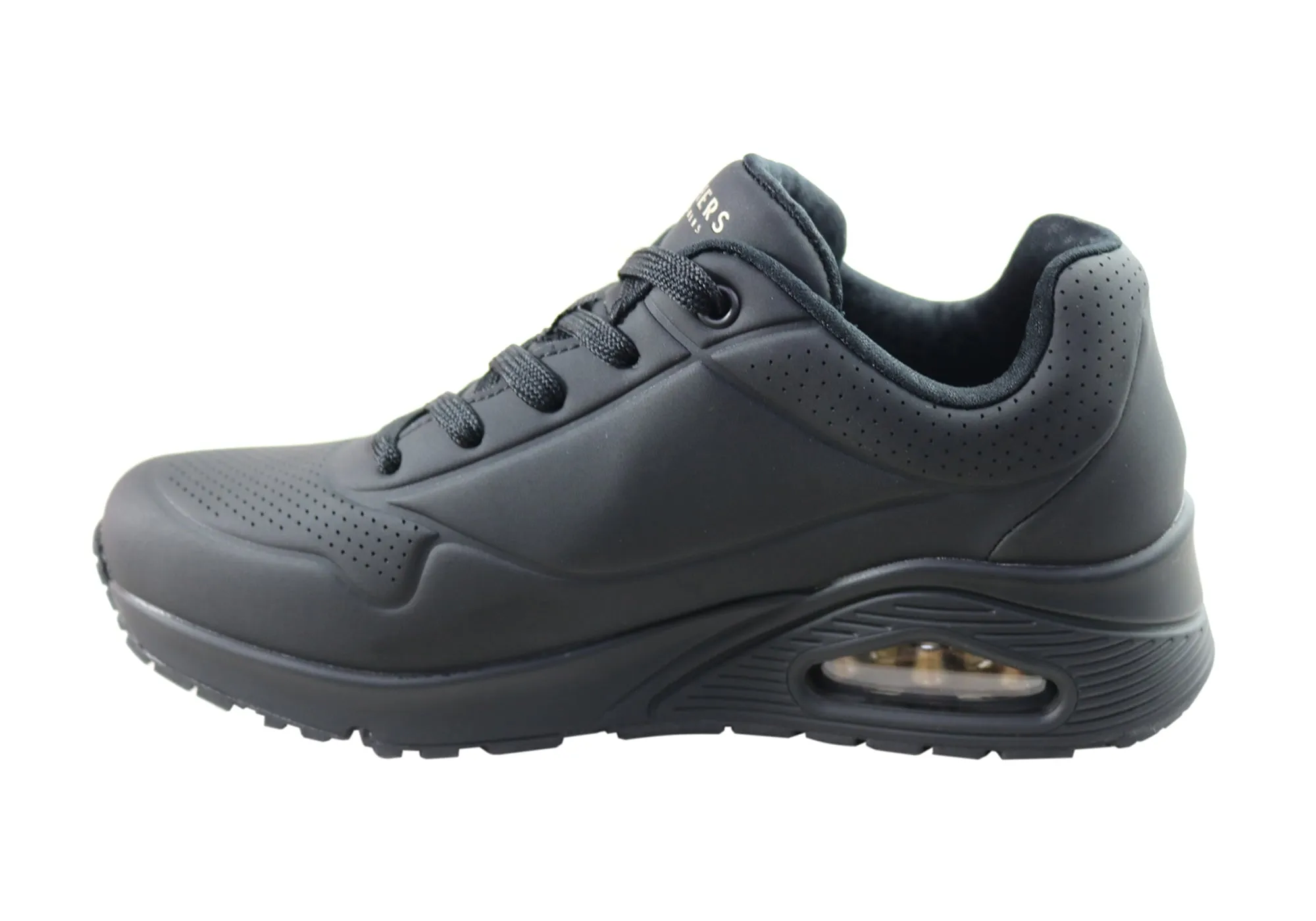 Skechers Womens Uno Stand On Air Comfortable Memory Foam Shoes