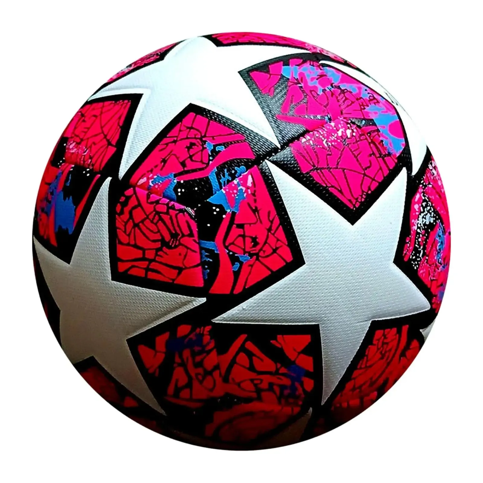Soccer Ball Size 5 Novelty Patterns Soccer Training Professional Training Ball for Game School Practice Competition Outdoor Toys