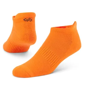 Solid Orange Bamboo Unisex Ankle Length Socks