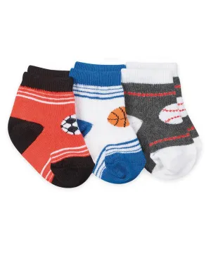 Sports Crew Socks 3 Pair Pack