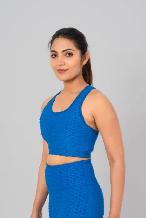 Sunday Sports Bra - Teal Blue