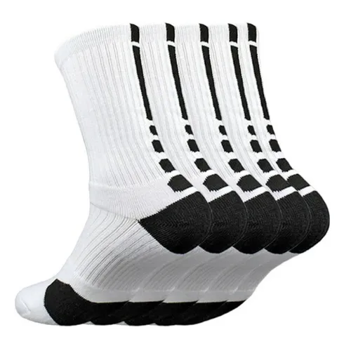 Super Elite Sports Socks 5 Pack