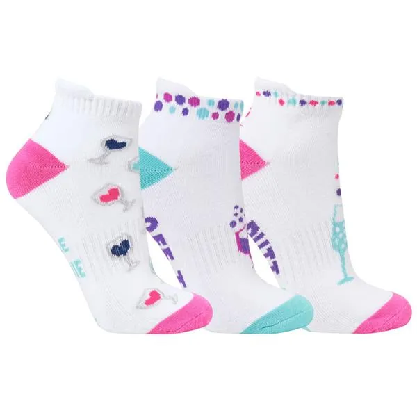 Surprize Shop Ladies Boozy Golf Socks SK001009