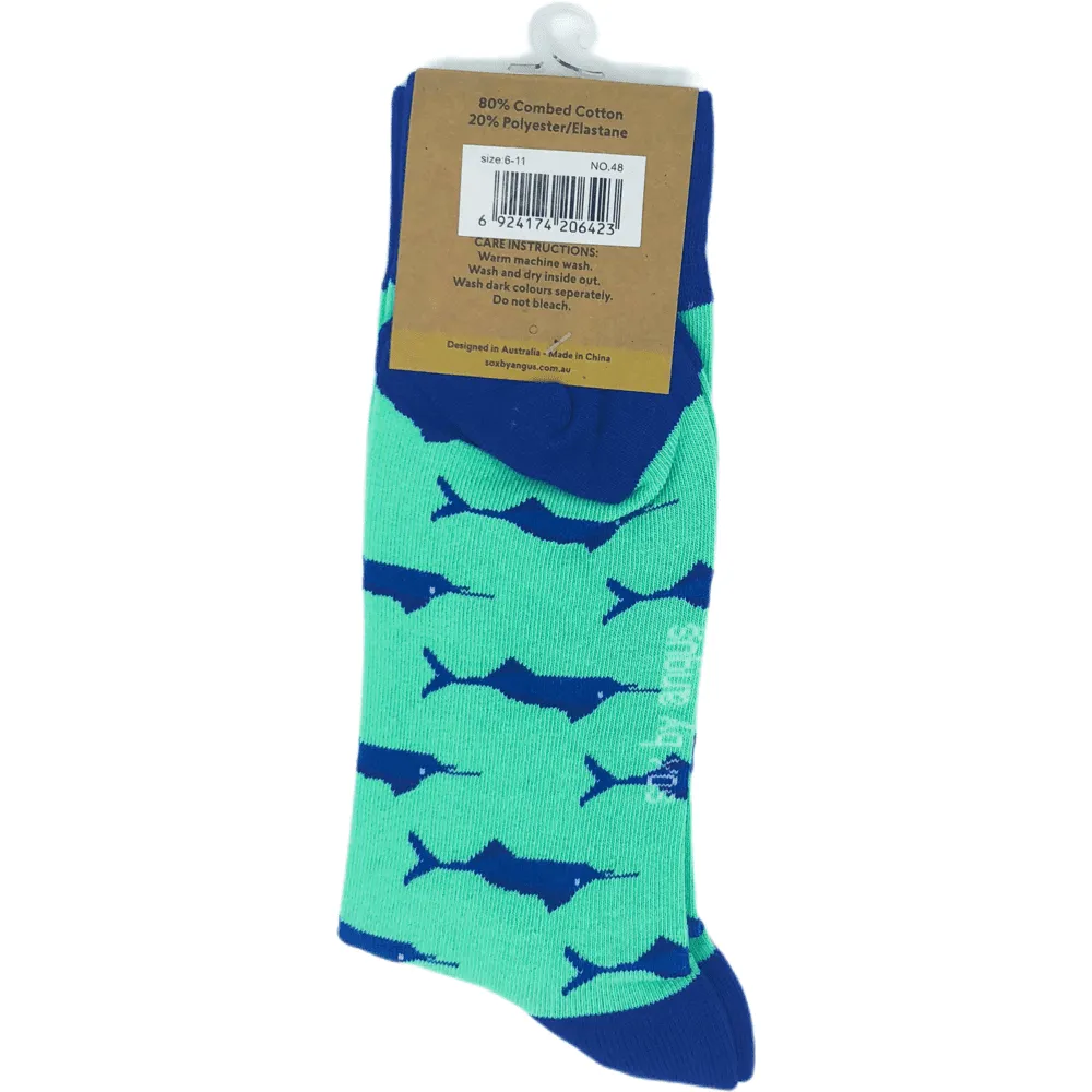 Swordfish Socks