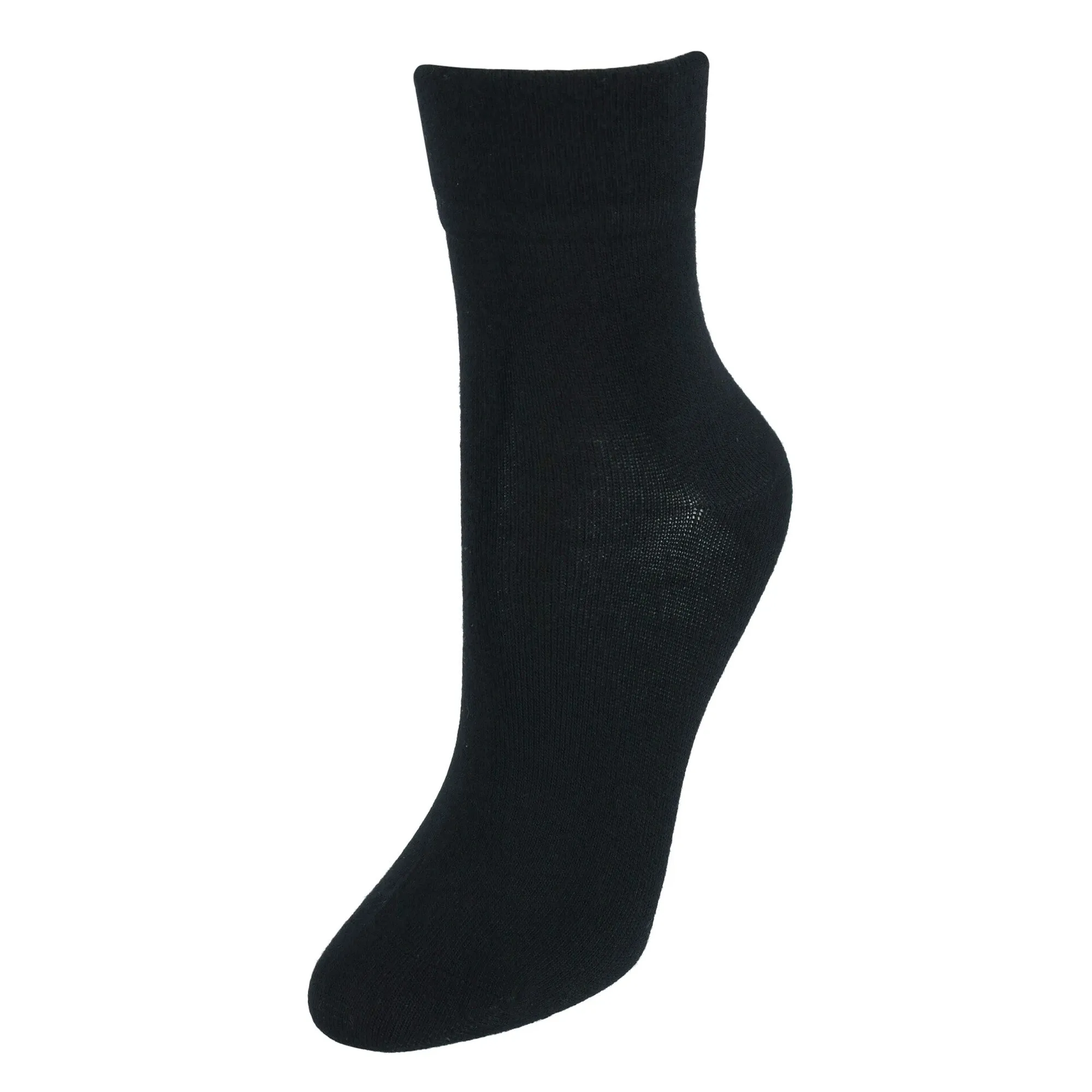 Windsor Collection Women's Rayon from Bamboo Comfort Wide Trouser Slack Sock