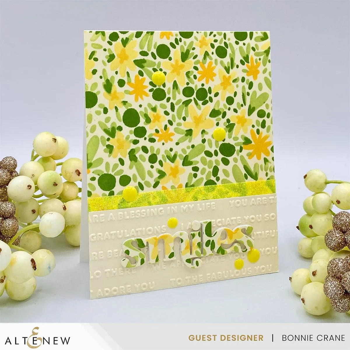 Zesty Lemon-Lime Promo Enamel Dots